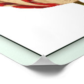 Rembrandt Tulip Pop Art Poster Print (Hoek)