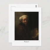 Rembrandt van Rijn #373 - Fine Art Briefkaart (Voorkant / Achterkant)