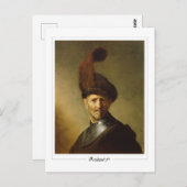 Rembrandt van Rijn #5 - Fine Art Briefkaart (Voorkant / Achterkant)