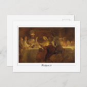 Rembrandt van Rijn #615 - Fijne Kunst Briefkaart (Voorkant / Achterkant)