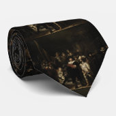 Rembrandt van Rijn The Night Watch Stropdas (Opgerold)