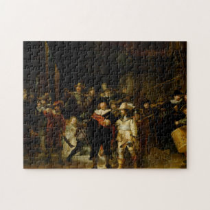 REMBRANDT VAN RIJN- The Nightwatch 1642 Legpuzzel