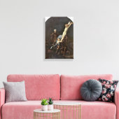 Rembrandt van Rijn - The Raising of the Cross Canvas Afdruk (Insitu (Woonkamer))
