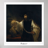 Rembrandt van Rijn Zedign Art Poster #21 (Voorkant)