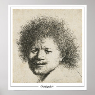 Rembrandt van Rijn Zedign Art Poster #363