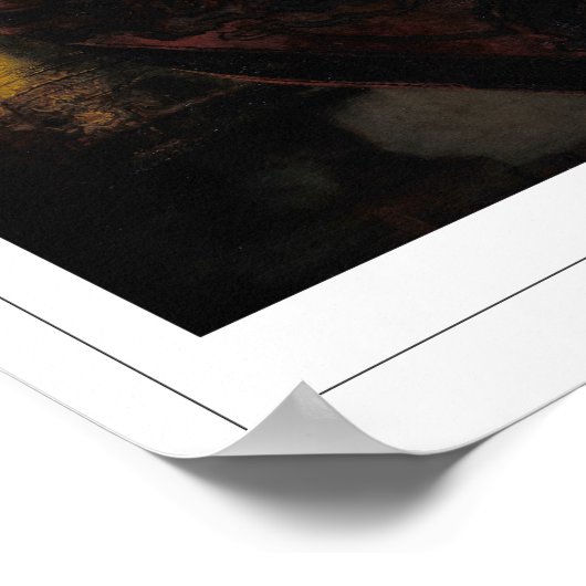 Rembrandt van Rijn Zedign Art Poster #669 (Hoek)