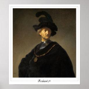 Rembrandt van Rijn Zedign Art Poster #713
