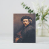 Rembrandt: Zelfportret Briefkaart (Staand voorkant)