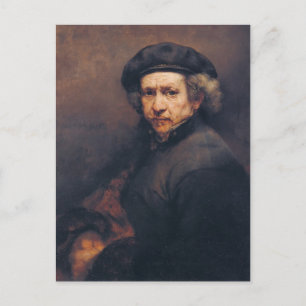 Rembrandt: Zelfportret Briefkaart