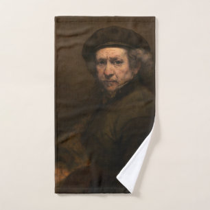 Rembrandt Zelfportret: Nederlandse Gouden Eeuw sch Handdoek