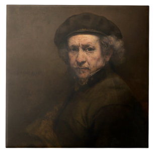 Rembrandt Zelfportret: Schilder van de Nederlandse Tegeltje