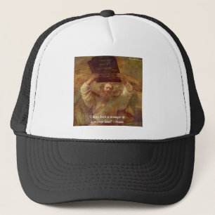 Rembrandt's Moses & Biblical Quote Trucker Pet