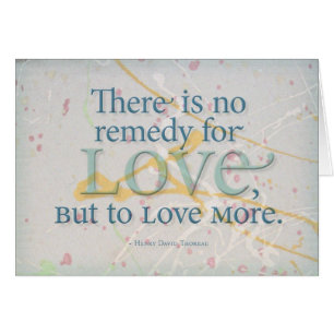 Remède pour l'amour - Thoreau