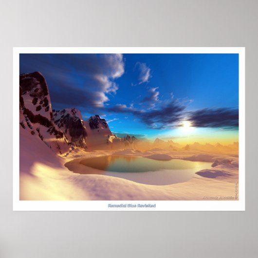 Remedial Blue Revisated Poster (Voorkant)