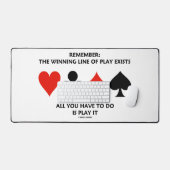 Remember : The Winning Line Of Play Exists Bridge (Clavier et souris)