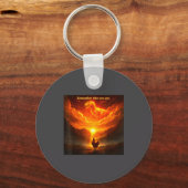 Remember Who Are You Dinosaur Chicken Cool Funny G Sleutelhanger (Voorkant)