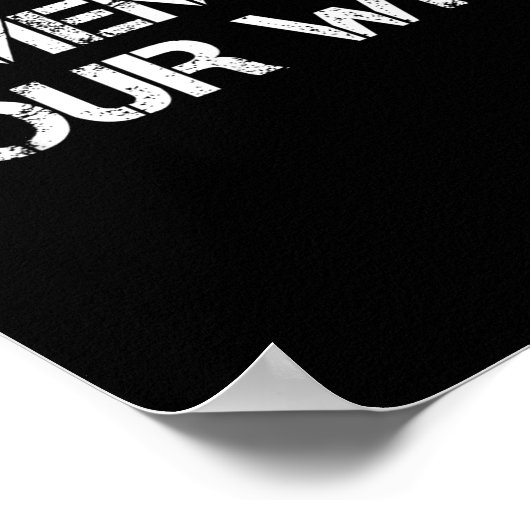 Remember Your Why  Poster (Hoek)