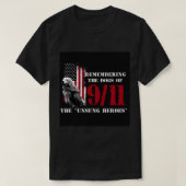 Remembering the Dogs of 911-911 Rescue Dogs T-shirt (Design voorkant)