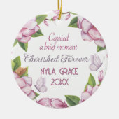 Remembrance Miscarriage, stillborn keepsake Keramisch Ornament (Voorkant)