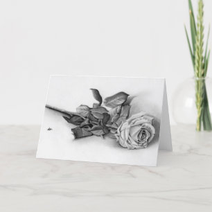 Remembrance Roos Tekening Kaart