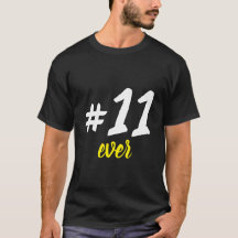 Remera #11 ever negra