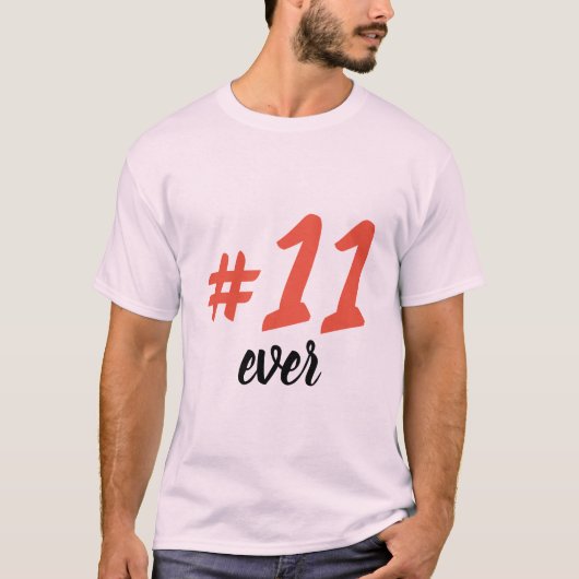 Remera #11 ever t-shirt (Voorkant)
