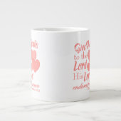 Remercie le Seigneur des tasses chrétiennes (Devant)