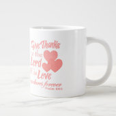 Remercie le Seigneur des tasses chrétiennes (Droite)