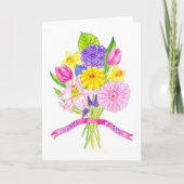 Remercie un carte de remerciements de groupe (Devant)