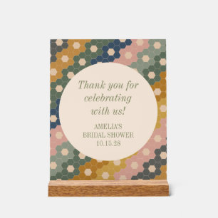Remerciement de Mariage Bohème Vintage Personnalis