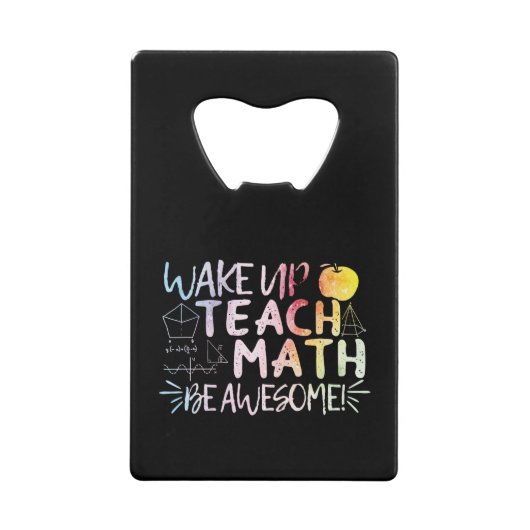 Remerciement pour un professeur de mathématiques - (Devant)