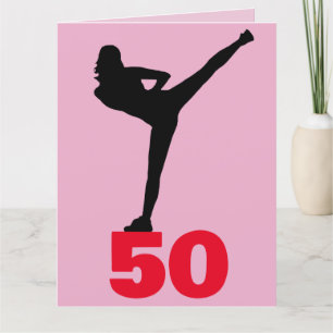REMERCIEMENTS 50E ANNIVERSAIRE FUNNY POUR SA CARTE DE RECONNAISS