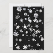 Remerciements Anges, bijoux et fleurs mousseuses Carte de Noël (Dos)