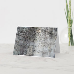 Remerciements Angkor Vat Carte pour notes de beauté