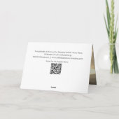 Remerciements *~* AP72 Photo MAMA BEAR Carte de fête des mères (Dos)