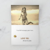 Remerciements *~* AP72 Photo MAMA BEAR Carte de fête des mères (Intérieur)