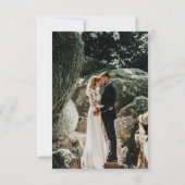 Remerciements Aquarelle Sakura Cherry Flower Carte de remercieme (Dos)