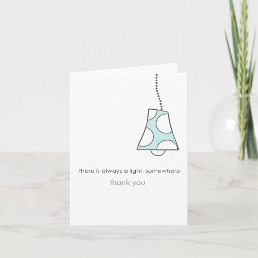 Remerciements aux cartes de notes (Devant)