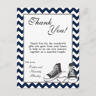 Remerciements baskets adolescents Chevron du carte de
