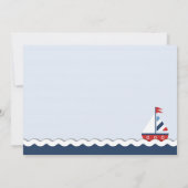 Remerciements Bateaux oh ! Carte 2 de TY (Dos)