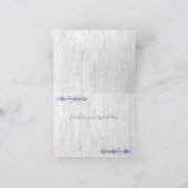 Remerciements | Bébé Bleu Douche Boho Chic Teepee (Intérieur)