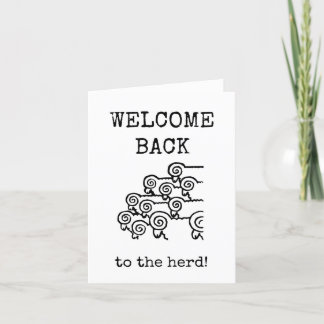 Remerciements Bienvenue de retour à la carte Herd