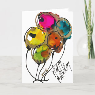 Remerciements Bonne Anniversaire à vous Lovitude Carte de note b