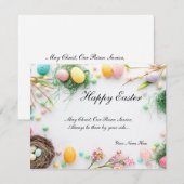 Remerciements Bonne carte de Pâques par StudsGlaze (Devant / Derrière)