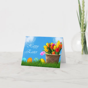 Remerciements Bonne carte de voeux de Pâques