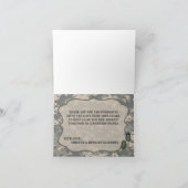Remerciements Camo Camouf Uniforme ACU de l'ARMÉE Carte de remer (Intérieur)