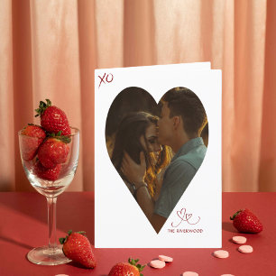 Remerciements Capturer votre coeur I Carte photo de la Saint-Val