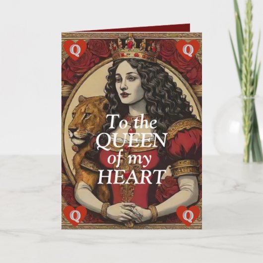 Remerciements Carte à jouer de Valentine (Devant)