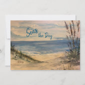 Remerciements Carte à note plate de zostère (Devant)