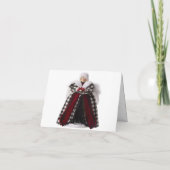 Remerciements Carte Ange de Noël (Dos)